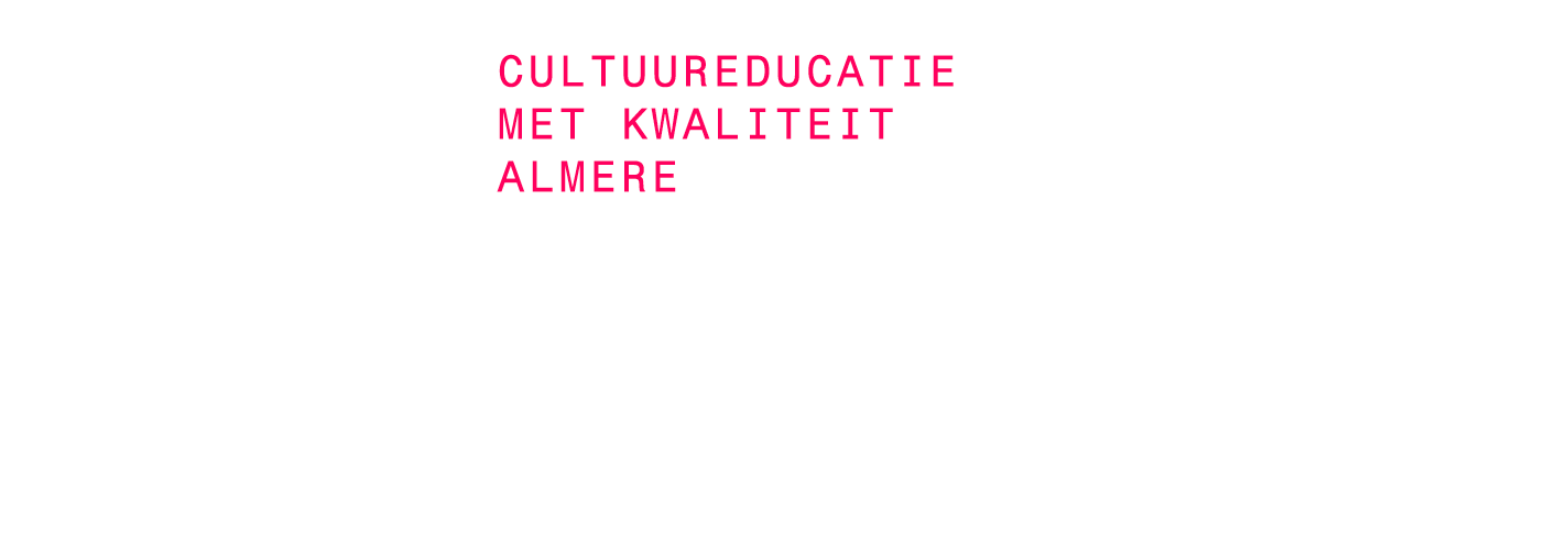 Logo Cultuureducatie met kwaliteit Almere